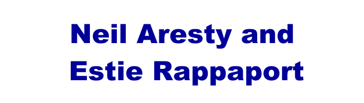 Aresty and Estie Rappaport