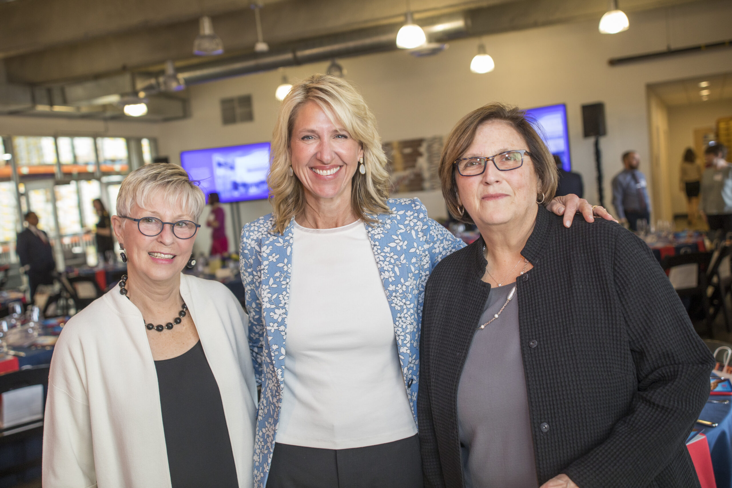 Catherine D'Amato, Joanna Travis, and Joanne Jaxtimer